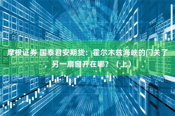 摩根证券 国泰君安期货:霍尔木兹海峡的门关了,另一扇窗开在哪?(上)
